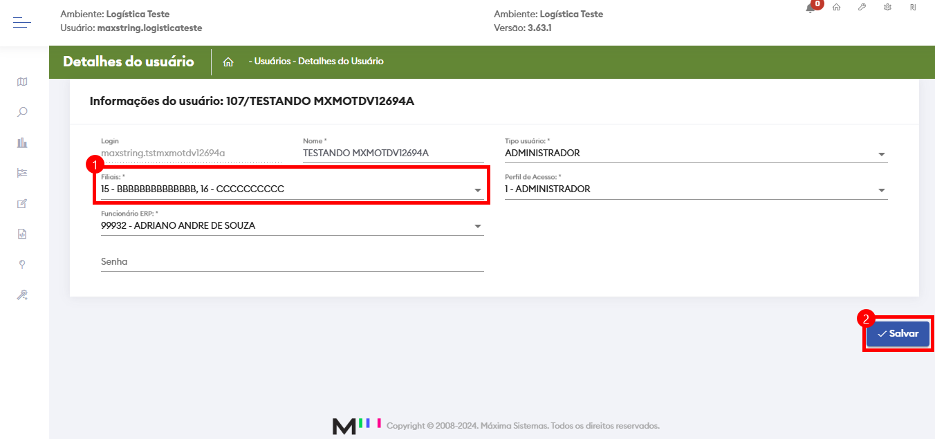 maxRoteirizador > Como vincular uma nova filial a um operador ou roteirizador de cargas. > image2024-11-14_15-7-59.png