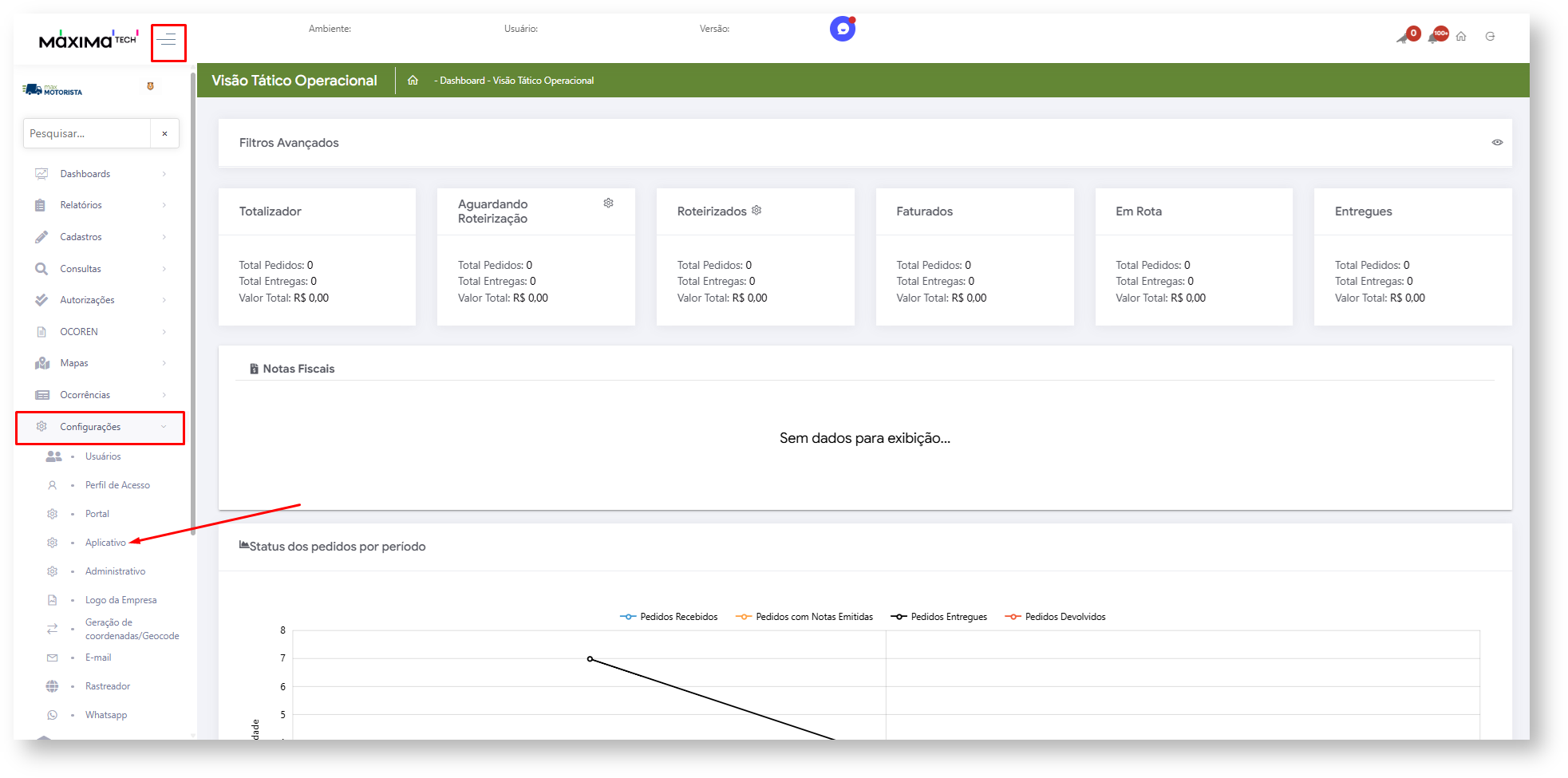 Base de Conhecimento MáximaTech > Como ocultar o nome do destino no aplicativo do motorista > Img1 (2).png