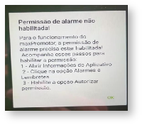 Base de Conhecimento MáximaTech > Como habilitar permissão de Alarmes e Lembretes no aparelho Xiaomi para utilização do Maxpromotor > image2026-3-9_11-24-47.png